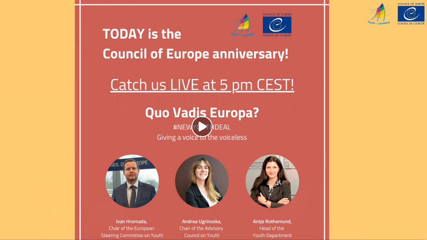 Quo Vadis Europa? Online debate - 5 May 2020