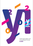 Youth Information and Counselling InEurope in 2020 booklet cover